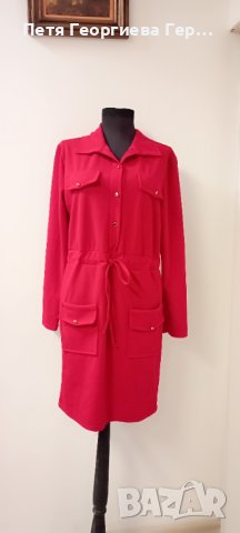 Червена рокля размер М/Л