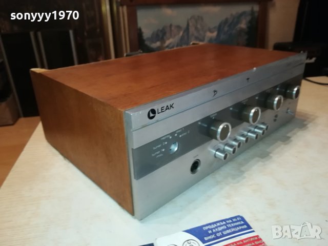 LEAK OLD ENGLAND AMPLIFIER 1610231051, снимка 7 - Ресийвъри, усилватели, смесителни пултове - 42591121