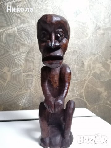 Африкански дърворезби от абаносова тежка дървесина, снимка 9 - Статуетки - 40112415