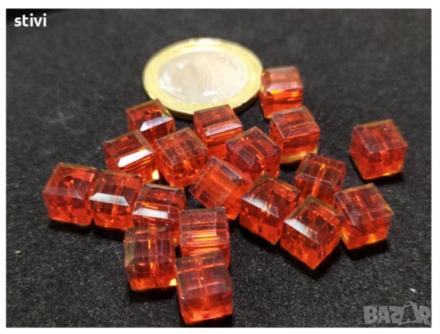 Кристали кубичен кристал  розово - НОВО., снимка 4 - Други - 37257486