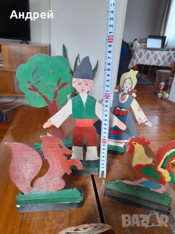 Стари дървени фигури, снимка 7 - Антикварни и старинни предмети - 48798301