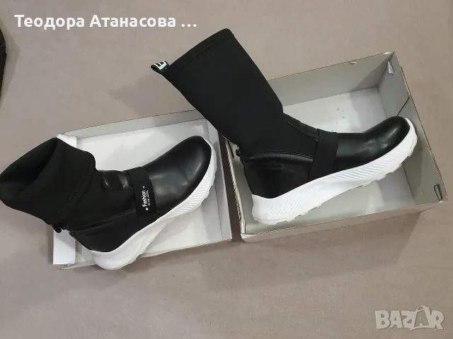 Дамски боти, номер 40, снимка 5 - Кецове - 52840417