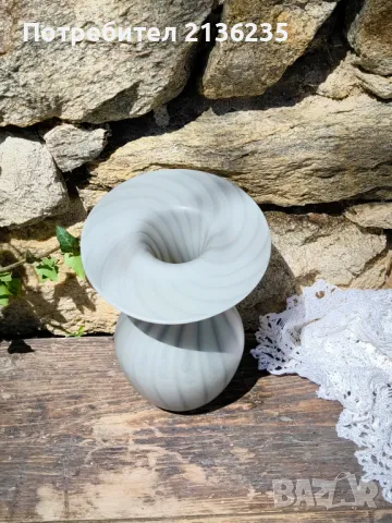 Дизайнерска ваза мраморен ефект , снимка 6 - Антикварни и старинни предмети - 50193663