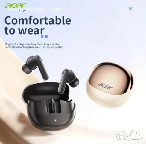 Безжични слушалки Acer OHR546, снимка 4 - Bluetooth слушалки - 52697442