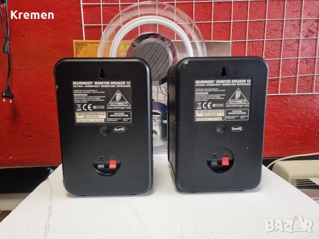 Тонколони BEHRINGER MONITOR SPIKER 1C ULTRA, снимка 3 - Тонколони - 52859309