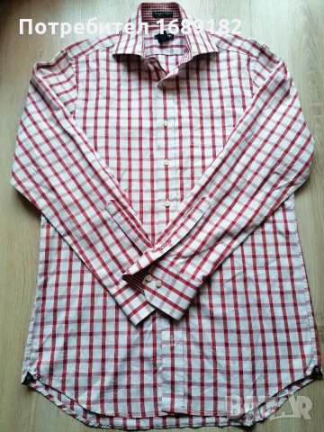 Gant pinpoint oxford-мъжка риза р. S, снимка 1 - Ризи - 31223165