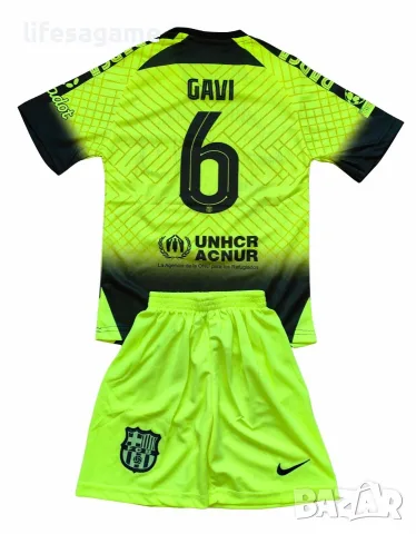 Детски футболен екип Барселона Педри Гави комплект Barcelona Pedri Gavi, снимка 3 - Детски комплекти - 51019813