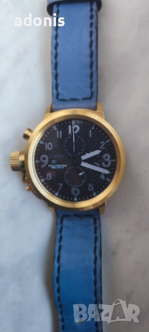 U - boat 7750 chronograph automatic mechanical watch Ю - боат Автомат хронограф механичен часовник, снимка 13 - Други - 52937970