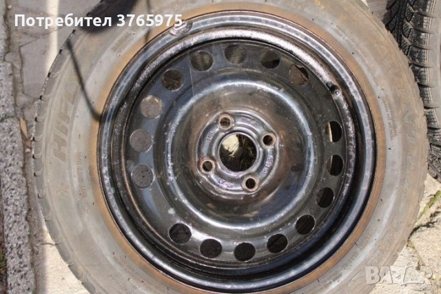 4бр джанти 15 - с гуми 185/65/15, снимка 5 - Гуми и джанти - 52585520
