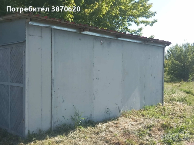 Метален Преместваем Гараж с размери ш:4м д.5.80м, снимка 2 - Гаражи и паркоместа - 52714252