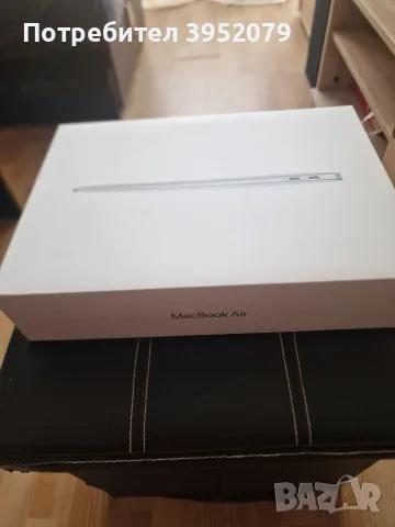 MacBook Air M1 Space Gray (8GB/256GB) – Като НОВ, 52 цикъла, 98% Батерия! Пълен комплект + Magic Mou, снимка 4 - Лаптопи за работа - 55893054
