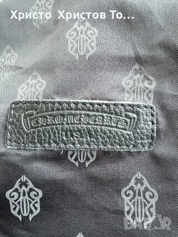 Луксозна кожена чанта CHROME HEARTS 💕 , снимка 8 - Чанти - 56540408