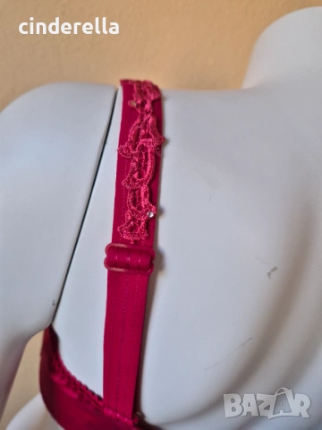 Сутиен 75D Prima Donna Червен НОВ с Банели, снимка 4 - Бельо - 53895783