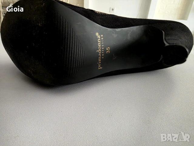 Primadonna боти естествен велур, снимка 3 - Дамски боти - 52198003