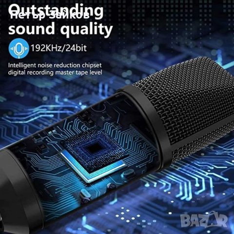 USB микрофон JOPSUY, снимка 4 - Микрофони - 40463028