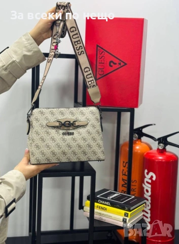 Guess Дамска Чанта Гес - Различни Цветове Код SK1166, снимка 3 - Чанти - 53968884