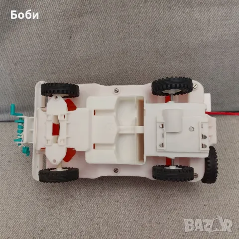 Стара Българска Соц Пластмасова Играчка Джип, снимка 8 - Колекции - 49433667