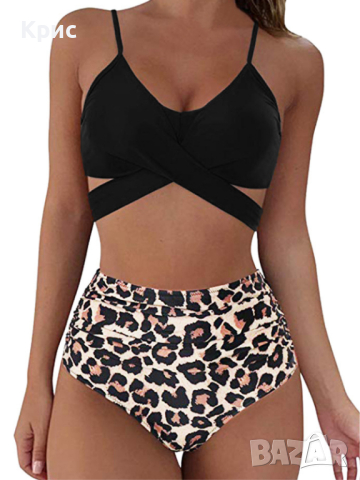 Дамски бански костюм от две части, размер XL