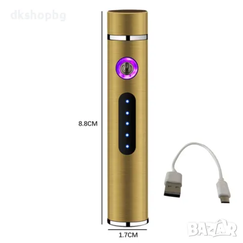 113-2 Малка метална ветроустойчива цилиндрична запалка, снимка 11 - Запалки - 48988195