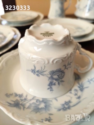 Порцеланов сервиз за чай и кафе Mitterteich Bavaria, снимка 2 - Антикварни и старинни предмети - 42880464