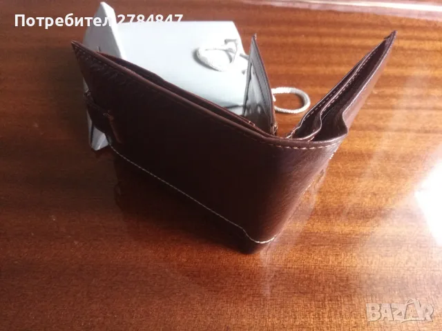 Кожено портмоне , снимка 9 - Портфейли, портмонета - 49406275