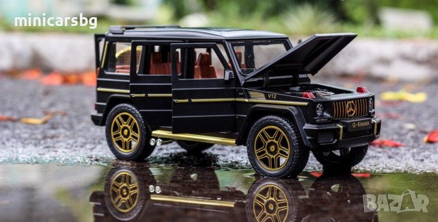 Метални колички: Mercedes-Benz AMG G63 / G-Wagon (Мерцедес-Бенц АмГ), снимка 7 - Колекции - 38150591