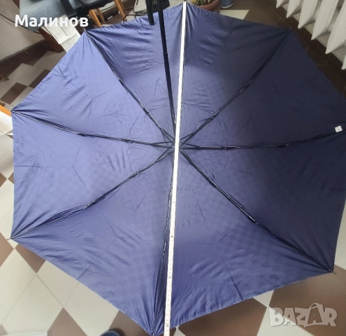122см автоматичен сгъваем чадър с клапа за вятър, голям и лек чадър, компактен чадър, снимка 8 - Други - 52575960