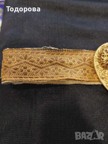 Прекрасни филигранни пафти с живачна позлата,втората пафта е с цена 1800 лв., снимка 12 - Антикварни и старинни предмети - 52074993