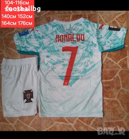 Футболен екип детски юношески RONALDO 7 🇵🇹 PORTUGAL 🇵🇹 , снимка 3 - Футбол - 35569812