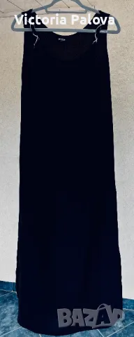 Елегантна черна рокля  VON TROSKA, снимка 2 - Рокли - 50408722