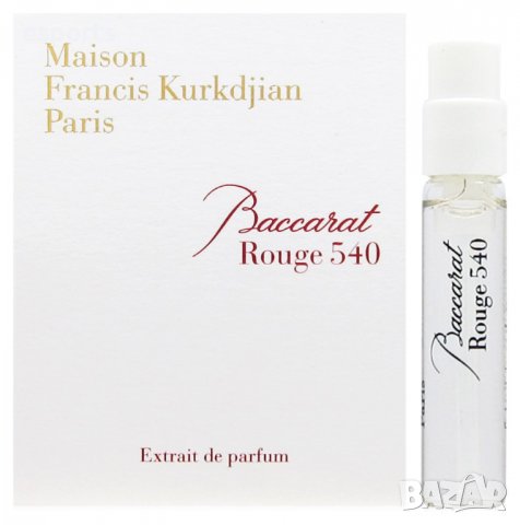 MFK Maison Francis Kurkdjian Baccarat Rouge 540 & Br540 Extrait версиите фабрични мостри или отливки, снимка 4 - Унисекс парфюми - 36894440