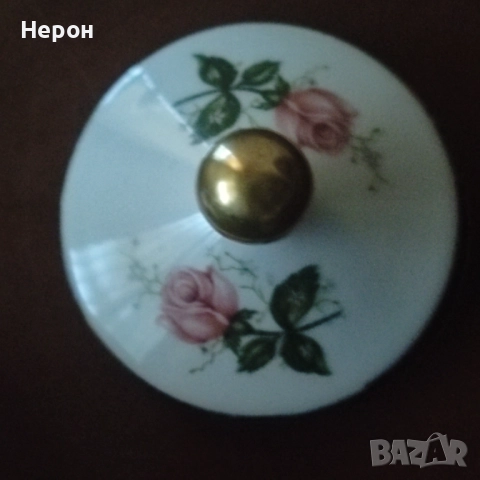 Порцеланова захарница, латиера, снимка 3 - Сервизи - 52508449