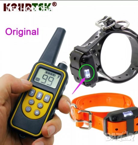 ЕЛЕКТРОНЕН НАШИЙНИК ЗА КУЧЕ,ТЕЛЕТАКТ,КАИШКА С ТОК ЗА ОБУЧЕНИЕ И ДРЕСУРА, ДО 800 М.ОБХВАТ , снимка 11 - За кучета - 32434938
