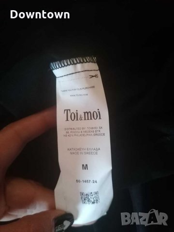 TOI&MOI екстравагантна черна рокля, размер М , снимка 11 - Рокли - 30416323