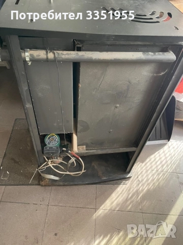 Печка камина на пелети с радиатори и лира, снимка 5 - Отоплителни печки - 52303807