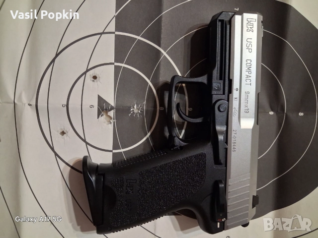 НР usp compact 9 mm, снимка 2 - Бойно оръжие - 52821424