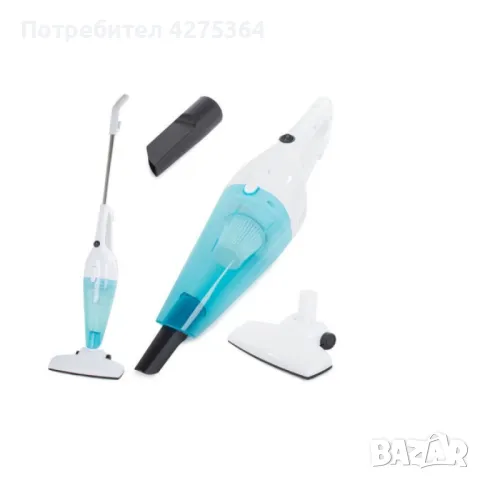 Вертикална ръчна прахосмукачка, HEPA филтър, 2в1, снимка 4 - Прахосмукачки - 48961144