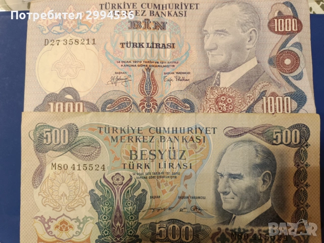 Банкноти от различни държави 