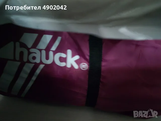 Сгъваема кошара Hauck на 2 нива, цвят виолетово и сиво, снимката е в друг цвят, снимка 2 - Кошарки - 55730042