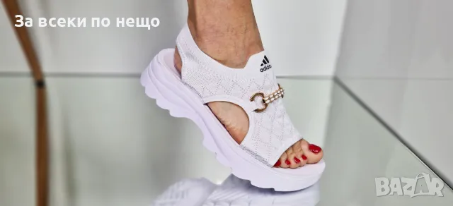 Adidas Дамски Сандали С Метален Акцент Адидас - Налични Различни Цветове Код P576, снимка 13 - Сандали - 50425654