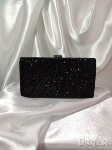 Вечерна дамска чанта с камъни 3 цвята, снимка 2 - Чанти - 21125468