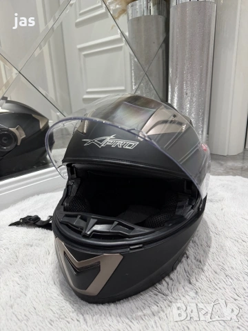 Каска за мотор A-Pro Lancer (отваряща се)  Размер - ХL, снимка 3 - Аксесоари и консумативи - 53892652