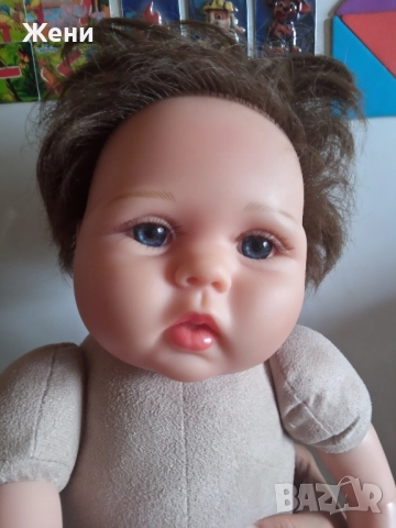 💖Реалистични винилови кукли бебе Реборн Reborn, снимка 9 - Кукли - 44889489