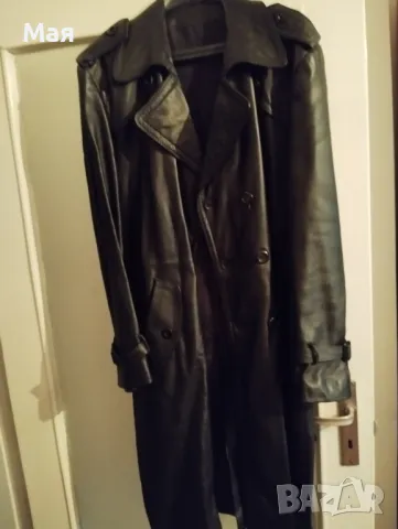 Мъжко манто естествена кожа , размер  50/170 цена : 200 лв