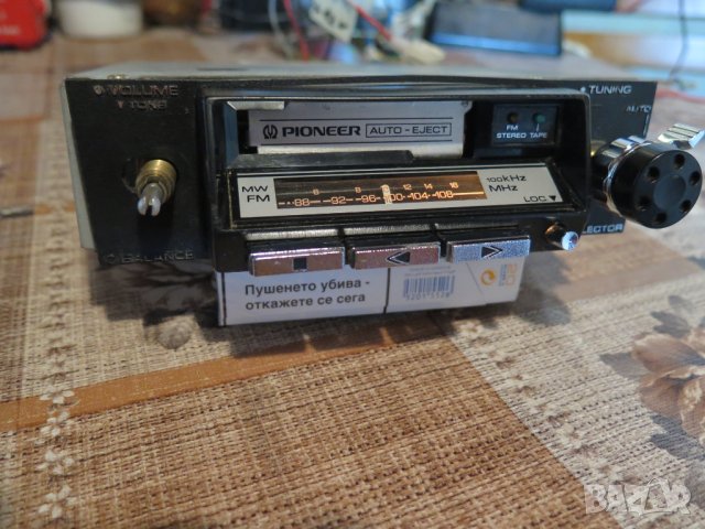 VINTAGE ,PIONEER KP-4000A CAR RADIO CASSETTE PLAYER ,1977г, снимка 2 - Радиокасетофони, транзистори - 44492911