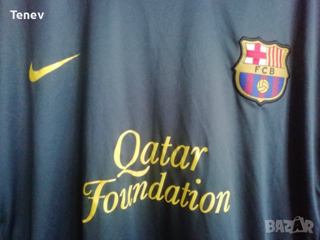 Barcelona Nike оригинална блуза тениска фланелка 2XL XXL Барселона 2011/2012, снимка 3 - Тениски - 42300023