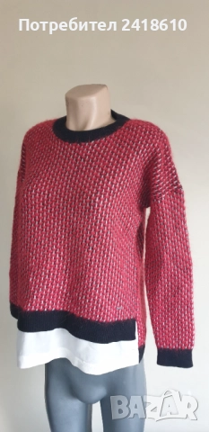 Bogner Wool / Cashmere Mohair  Alpaka Knit Womens Size S / M НОВО! ОРИГИНАЛ! Дамски Пуловер !, снимка 13 - Блузи с дълъг ръкав и пуловери - 52249465