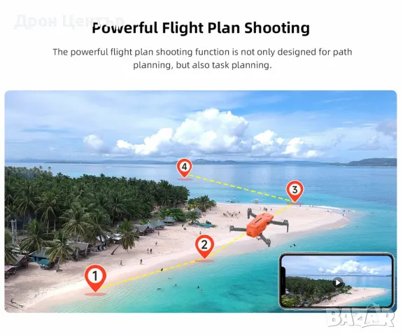 Промо дрон Xiaomi Fimi MINI 3, с обхват 9 км, 32 минути, радио връзка, снимка 17 - Дронове и аксесоари - 46606130