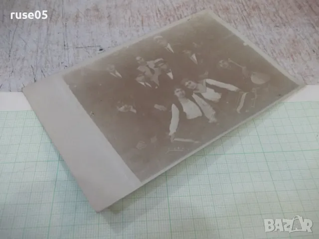 Снимка стара на излет в полето с китара, снимка 3 - Колекции - 48016259