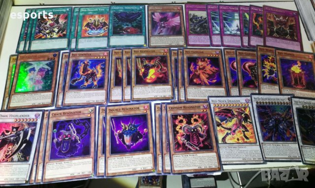 Готово тесте карти Yu-Gi-Oh! Red Dragon Archfiend ready to play Jack Atlas, снимка 2 - Колекции - 31092806